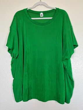 Sew In Love Women's Bright Green Dolman Sleeve Top